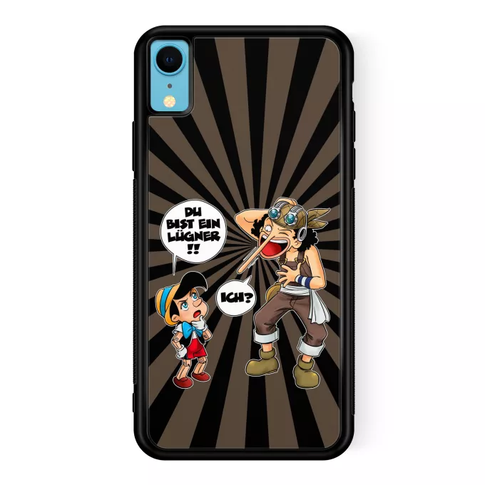 iPhone XR Handyhülle Parodie auf One Piece Lysop