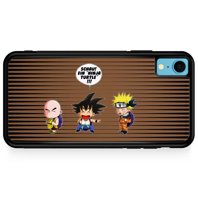 iPhone XR Handyhülle Parodie auf Naruto Naruto und Son-Goku