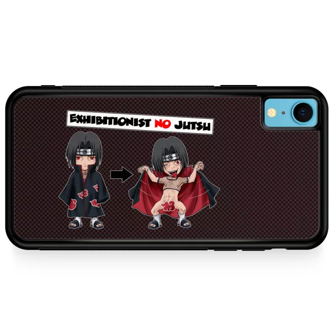 iPhone XR Handyhülle Parodie auf Naruto Itachi Uchiwa