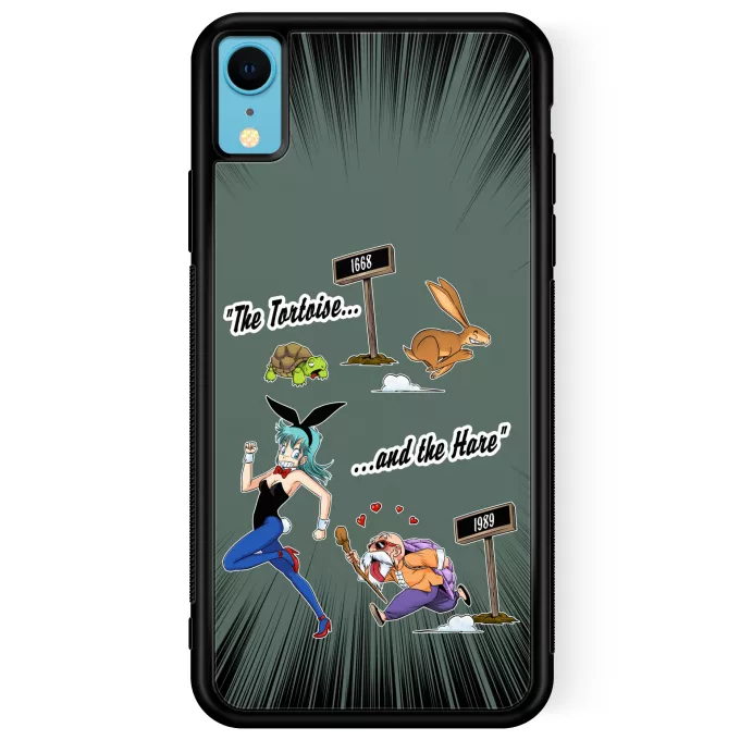 iPhone XR Phone Case Parody of Dragon Ball Kame Sennin and Bulma