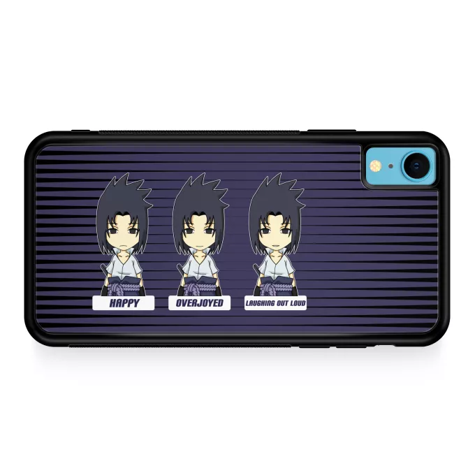 iPhone XR Phone Case Parody of Naruto Sasuke