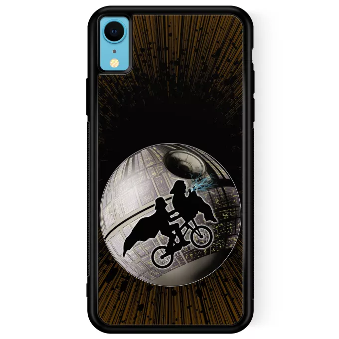 Fodral för iPhone XR Parodi Stjärnornas krig Darth Vader och Darth Sidious