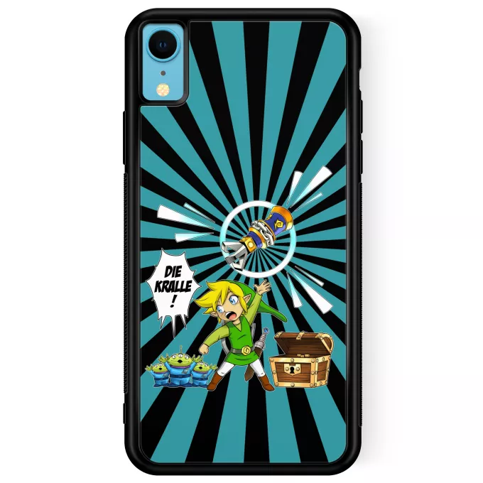 iPhone XR Handyhülle Parodie auf Zelda Link and die Aliens