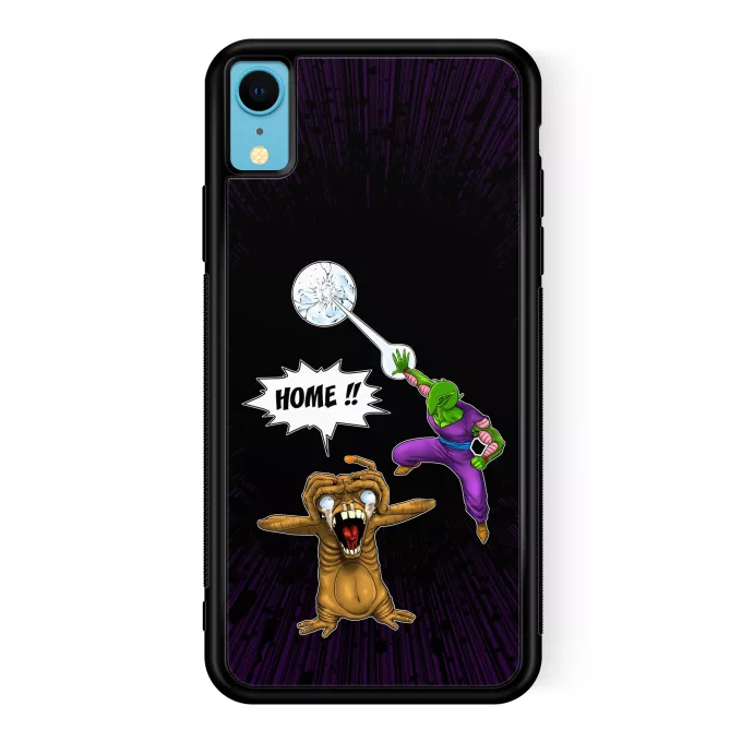 iPhone XR Phone Case Parody of Dragon Ball Z - DBZ Piccoloand ET the Extra-Terrestrial