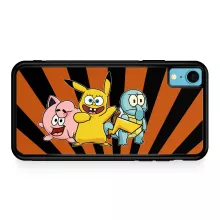 SpongeBob Smartphone hoesje “SpongeBob, Octo Tentakel, Patrick Ster en Pikachu” – Pokémon parodie