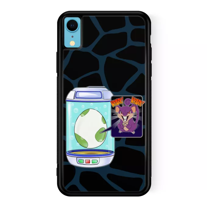Fodral för iPhone XR Parodi Pokémon Rattata
