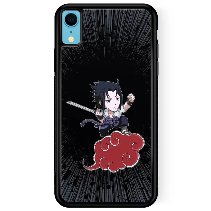 Custodia per iPhone XR Paoridia Naruto Sasuke e Son Goku