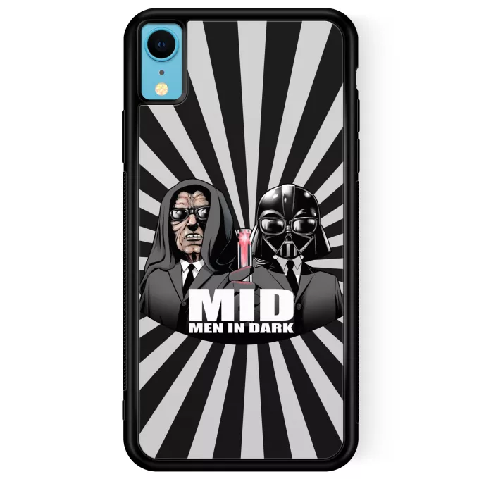 Custodia per iPhone XR Paoridia Star Wars Darth Vader e Darth Sidious X Men In Black