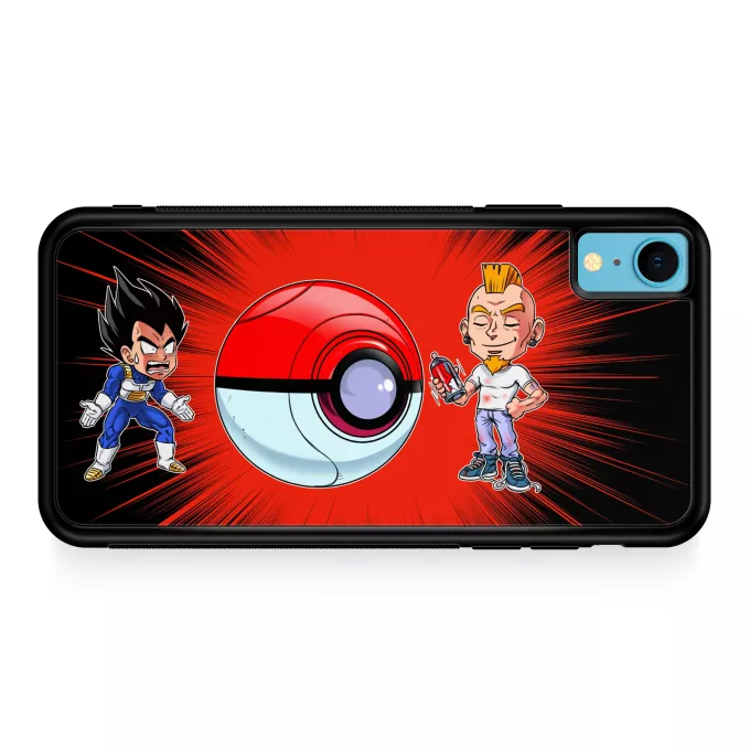 Funda para iPhone XR Parodia Pokémon Vegeta