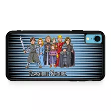 Coque Téléphone Portable Eddard « The Stark Family (Avec Robert Downey Jr dans le rôle de Tony) » – Parodie Game of Thrones