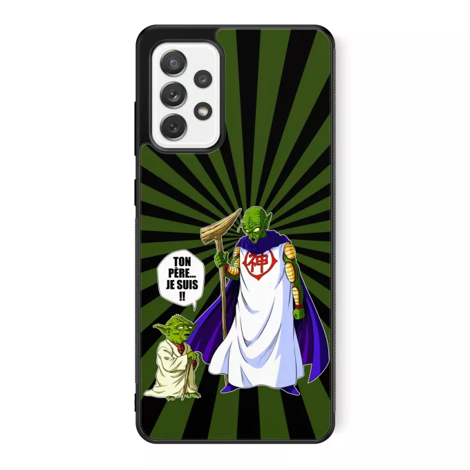Coque pour téléphone portable Samsung Galaxy A52 Parodie Star Wars Ton père... Je suis !! - Yoda, Dieu