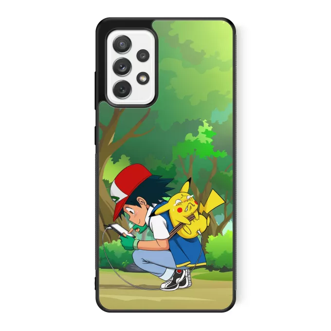 Samsung Galaxy A52 Handyhülle Parodie auf Pokémon Pikachu