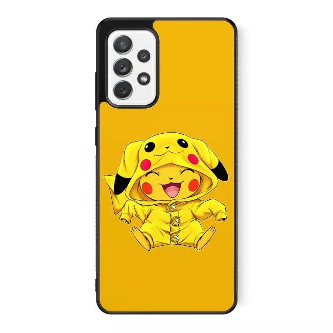 Estojo Samsung Galaxy A52 Paródia Pokémon Pikachu