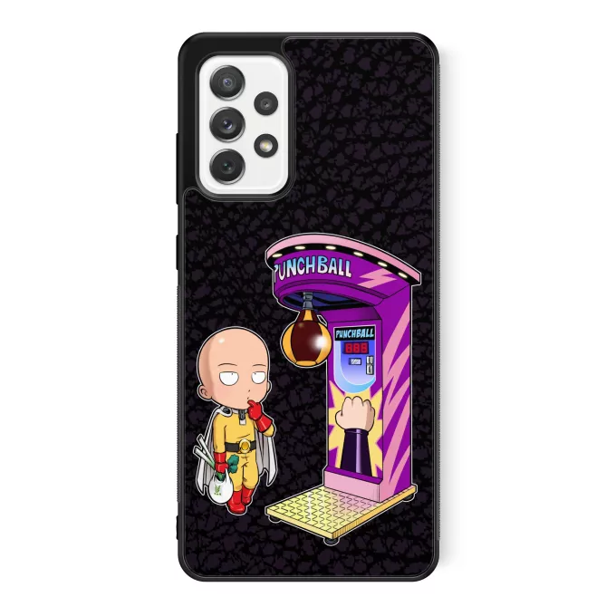 Fodral för Samsung Galaxy A52 Parodi One-Punch Man Saitama