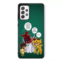 Coque Téléphone Portable Aiolia « Un gros chat sauvage en laisse ! » – Parodie Saint Seiya