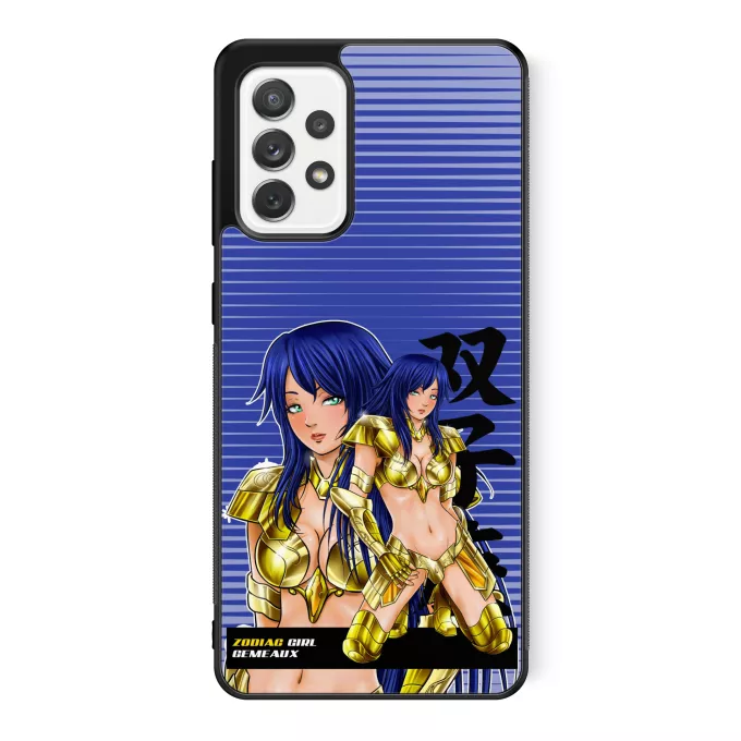 Coque pour téléphone portable Samsung Galaxy A52 Parodie Cosplay Girls La sublime Mélodie née sous le signe des Gémeaux ! - Manga - Cosplay Girls