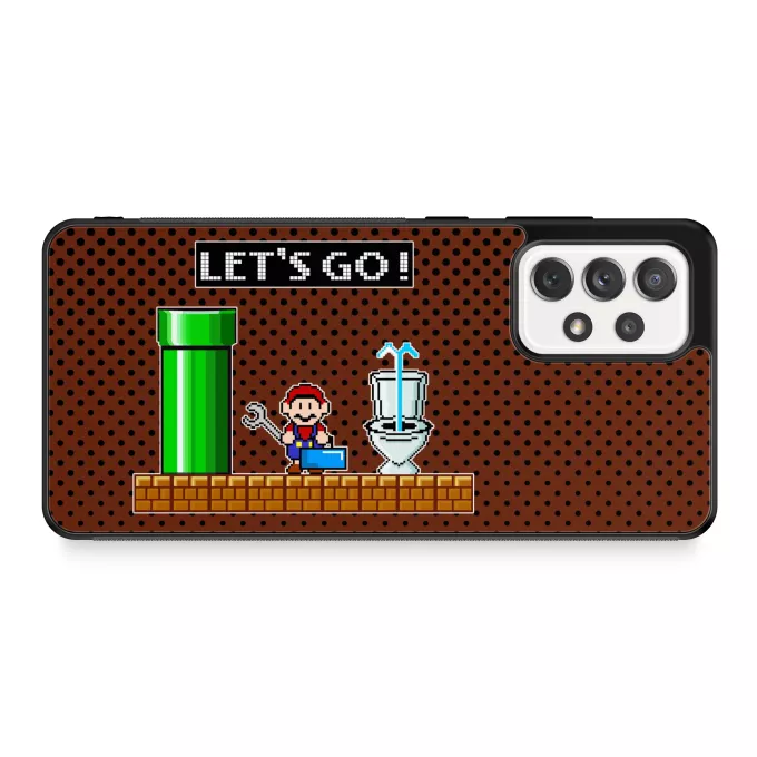 Custodia per Samsung Galaxy A52 Paoridia Super Mario Super Mario