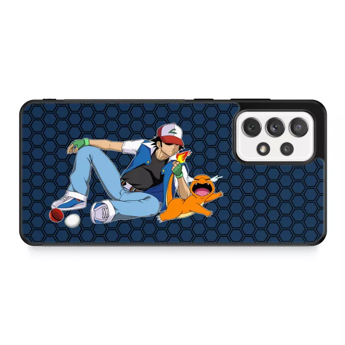 Custodia per Samsung Galaxy A52 Paoridia Pokémon Charmander