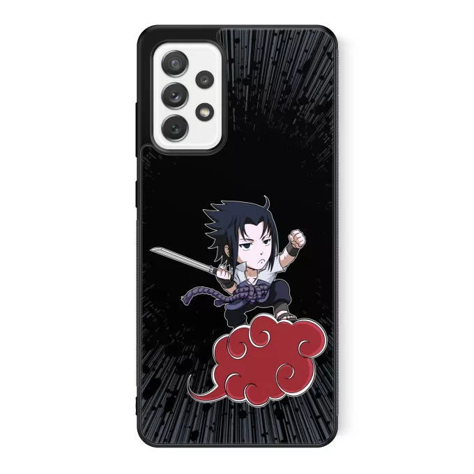 Custodia per Samsung Galaxy A52 Paoridia Naruto Sasuke e Son Goku