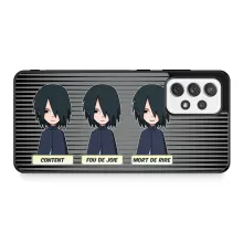 Coque Téléphone Portable Sasuke Uchiwa « Toujours aussi expressif... » – Parodie Naruto