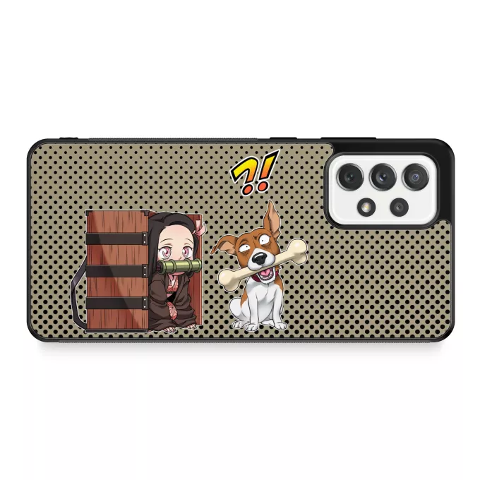 Fodral för Samsung Galaxy A52 Parodi Kimetsu no yaiba Nezuko Kamado