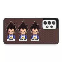 Coque Téléphone Portable Végéta « Un jeu d'acteur de niveau princier » – Parodie Dragon Ball Z