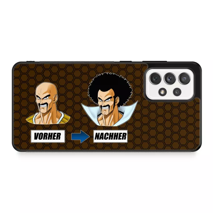 Samsung Galaxy A52 Handyhülle Parodie auf Dragon Ball Z - DBZ Nappa und Mr Satan