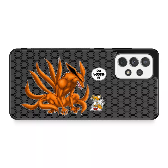 Samsung Galaxy A52 Handyhülle Parodie auf Naruto Tails und Kyubi - Kurama