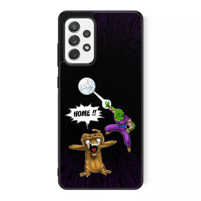Samsung Galaxy A52 Phone Case Parody of Dragon Ball Z - DBZ Piccoloand ET the Extra-Terrestrial