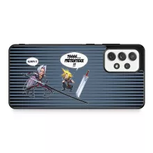 Coque Téléphone Portable Clad « Prétentieux !! » – Parodie Final Fantasy VII