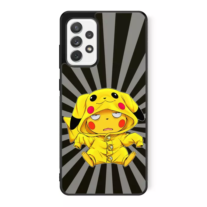Estojo Samsung Galaxy A52 Paródia Pokémon Pikachu