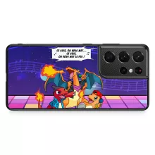 Coque Téléphone Portable Dracaufeu « Ce soir, on vous met le Feu ! » – Parodie Pokémon