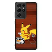 Coque Téléphone Portable Pikachu « En Charge... Ne pas déranger ! » – Parodie Pokémon