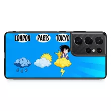 Son-Goku Handyhülle “Son-Goku und Pikachu” – Parodie auf Pokémon