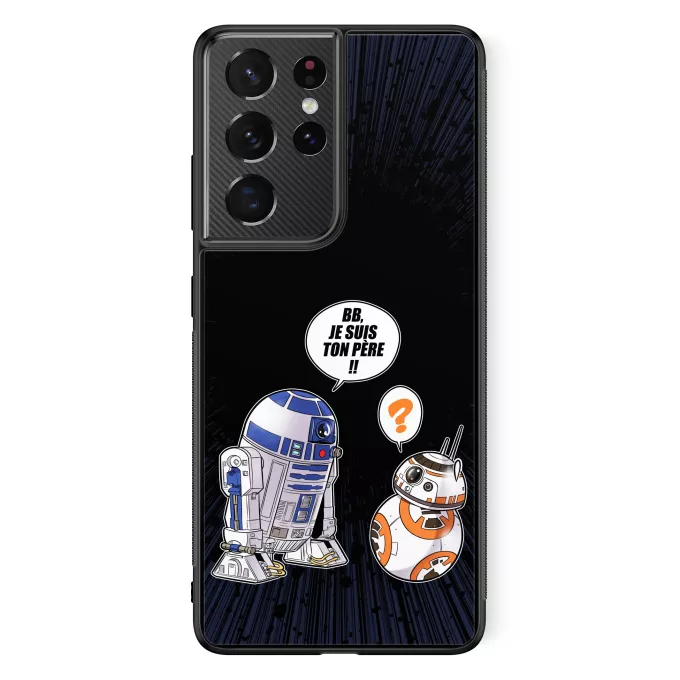 Estojo Samsung Galaxy S21 Ultra Paródia Guerra das Estrelas