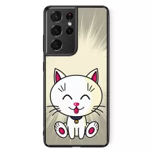 Coque Téléphone Portable « Kawaii Baby Cat (blanc) » – Parodie Kawaii Baby Cats