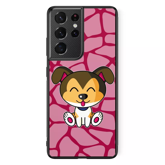Coque pour téléphone portable Samsung Galaxy S21 Ultra Parodie Kawaii Baby Dogs Kawaii Baby dog Vol.6