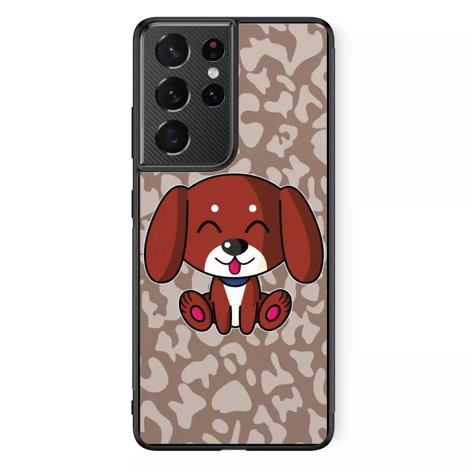 Coque pour téléphone portable Samsung Galaxy S21 Ultra Parodie Kawaii Baby Dogs Kawaii Baby dog Vol.5
