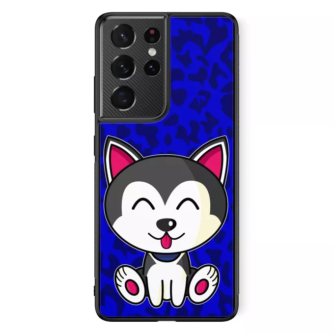 Coque pour téléphone portable Samsung Galaxy S21 Ultra Parodie Kawaii Baby Dogs Kawaii Baby dog Vol.3