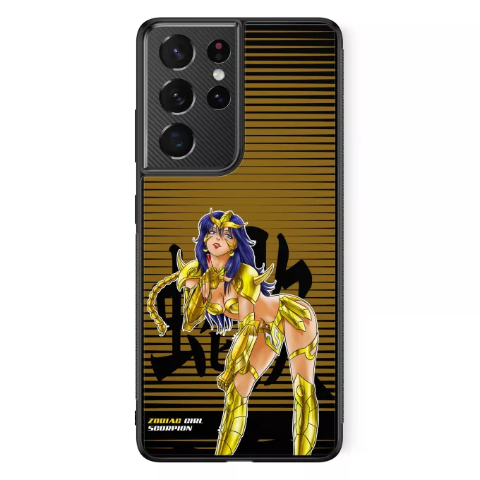 Coque pour téléphone portable Samsung Galaxy S21 Ultra Parodie Cosplay Girls La Sublime Taniya née sous le Signe du Scorpion ! - Manga - Cosplay Girls