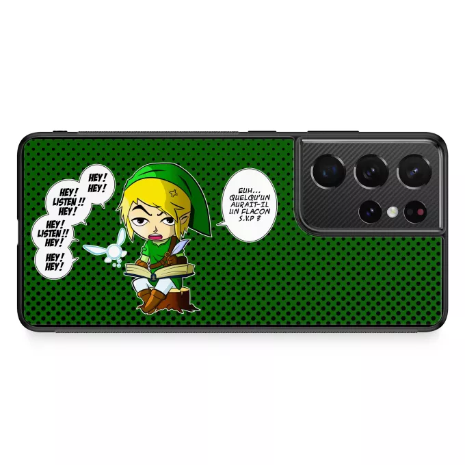Estojo Samsung Galaxy S21 Ultra Paródia Zelda