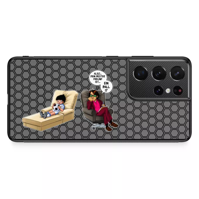 Samsung Galaxy S21 Ultra Handyhülle Parodie auf Captain Tsubasa Tsubasa Ohzora
