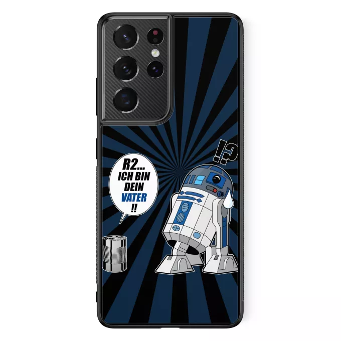 Samsung Galaxy S21 Ultra Handyhülle Parodie auf Star Wars R2-D2