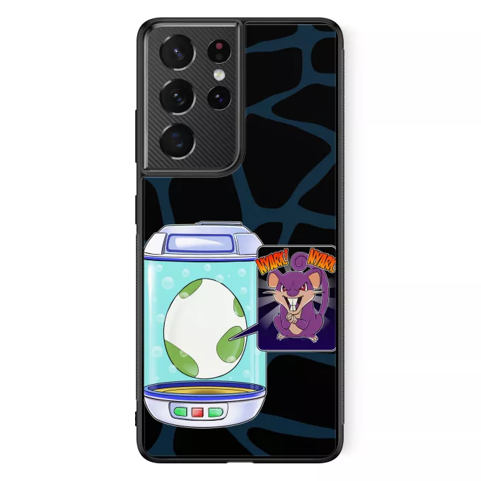 Fodral för Samsung Galaxy S21 Ultra Parodi Pokémon Rattata