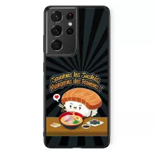 Coque Téléphone Portable Humoristique « Sauvons les Sushis !! » – Parodie Funny