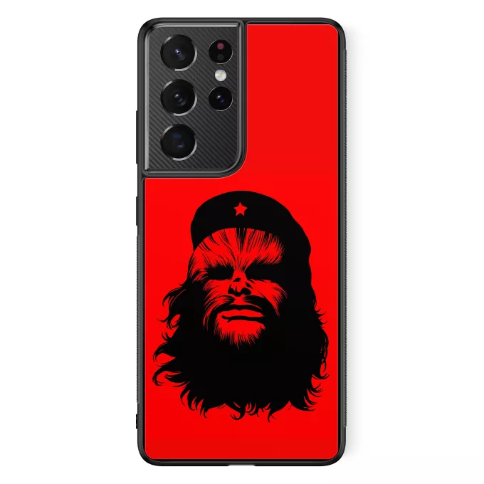 Fodral för Samsung Galaxy S21 Ultra Parodi Stjärnornas krig Chewbacca