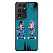 Coque Téléphone Portable « Les 2 Super-Héros de la Nuit !! » – Parodie Batman