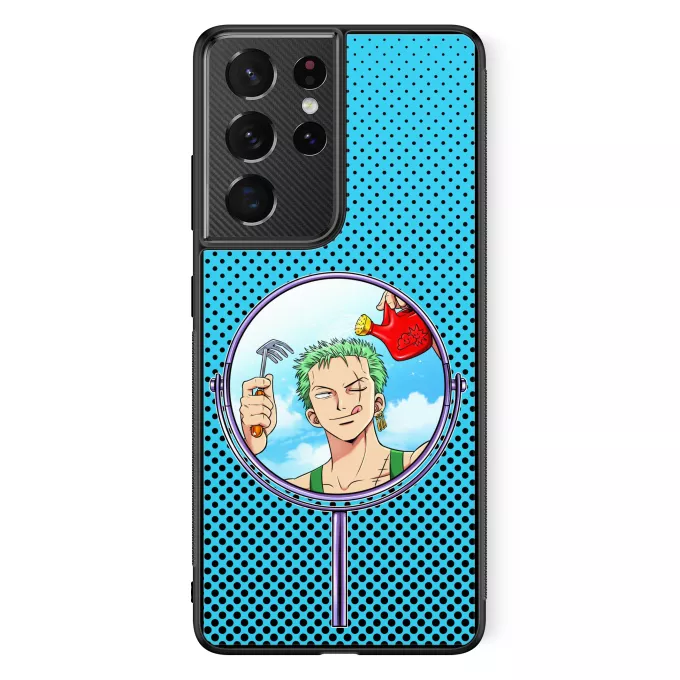 Custodia per Samsung Galaxy S21 Ultra Paoridia One Piece Roronoa Zoro