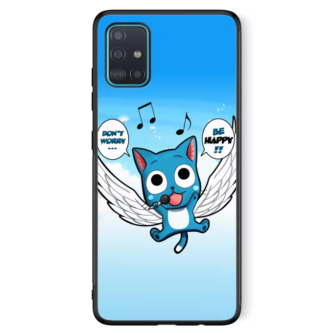 Fodral för Samsung Galaxy A51 5G Parodi Fairy Tail Happy