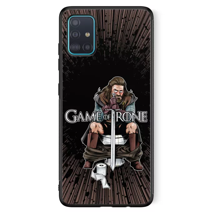Coque pour téléphone portable Samsung Galaxy A51 5G Parodie Game of Thrones Game of Trone... :) - Eddard Stark